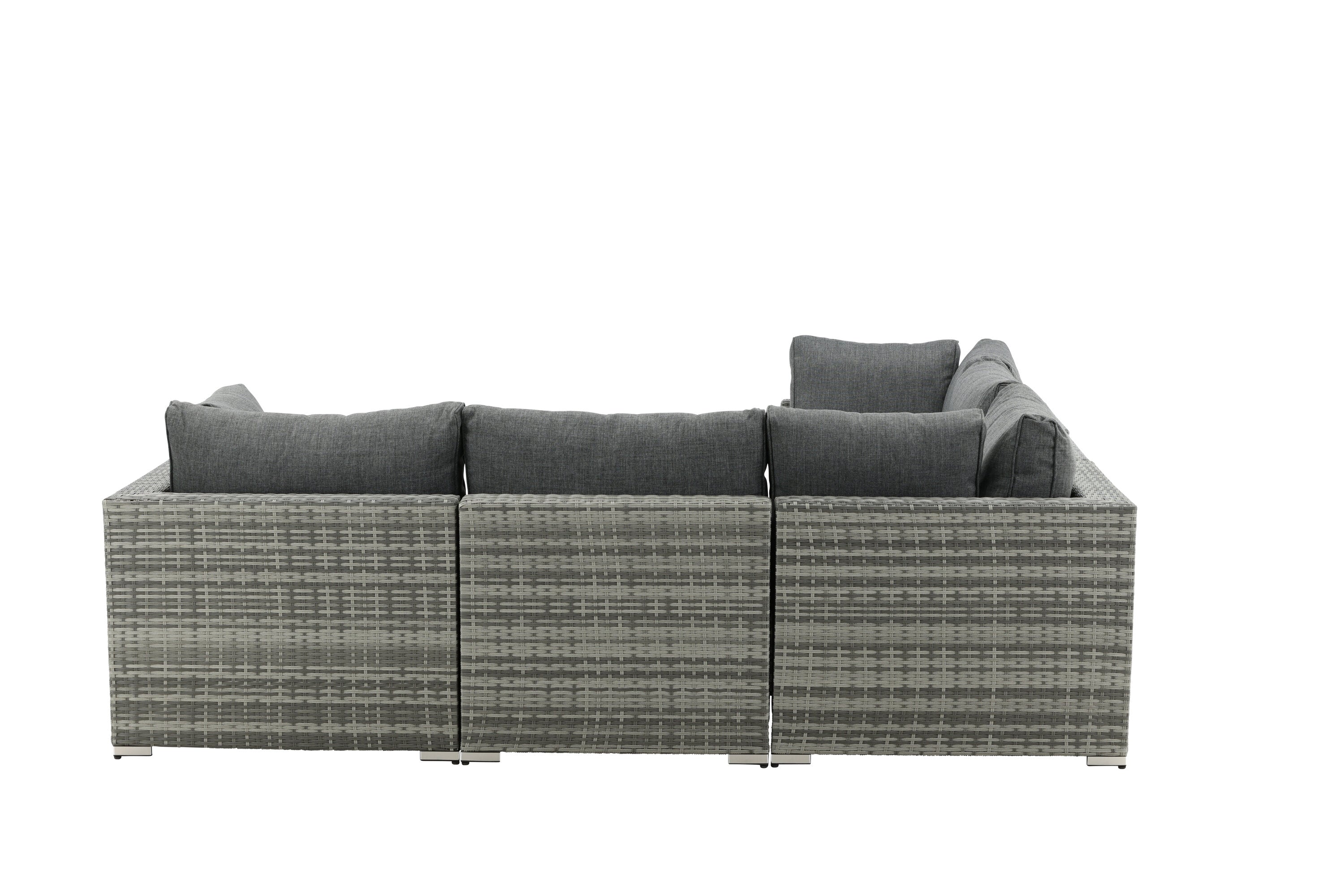 Ensemble lounge de jardin Panther - en rotin synthétique disponible en 3 couleurs