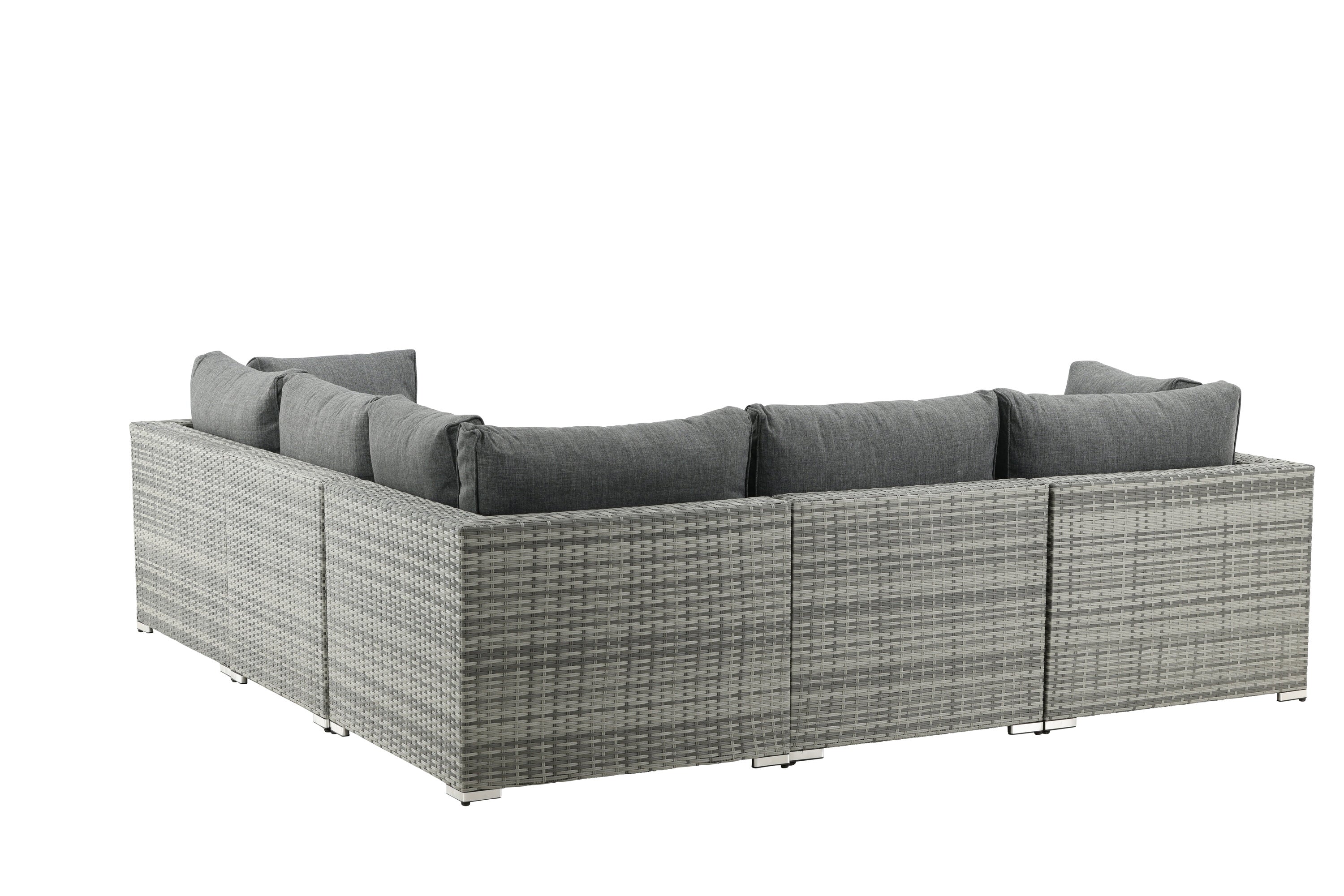 Ensemble lounge de jardin Panther - en rotin synthétique disponible en 3 couleurs