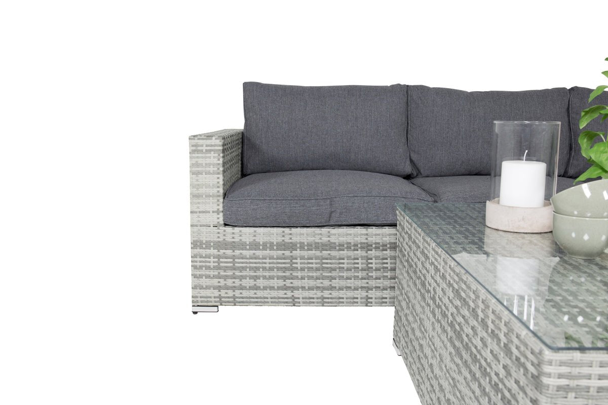 Ensemble lounge de jardin Panther - en rotin synthétique disponible en 3 couleurs