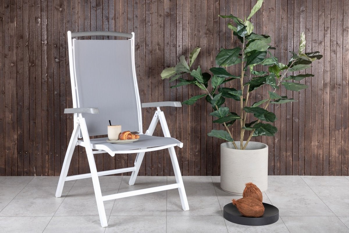 2-piece set - Garden chair Alberto made of Textilene/Aluminum