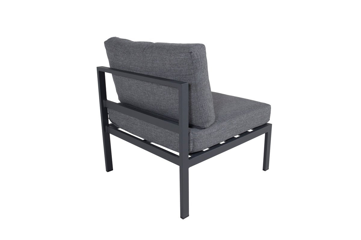 Garden Lounge Chair Barbara – Weatherproof Aluminum & Fabric Cushions