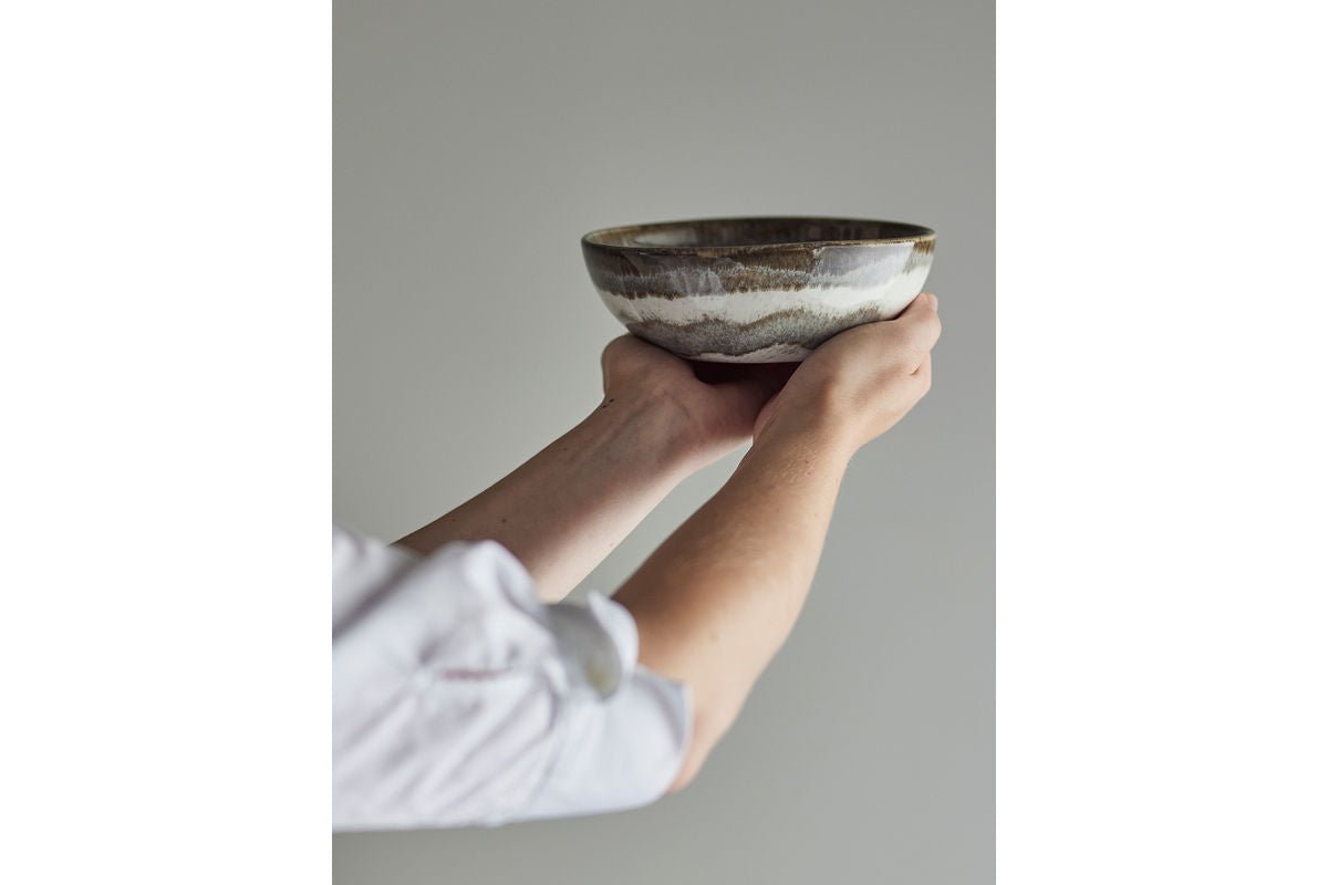 Schale Ceréa – aus Steingut gerfertigt - Reaktivglasur