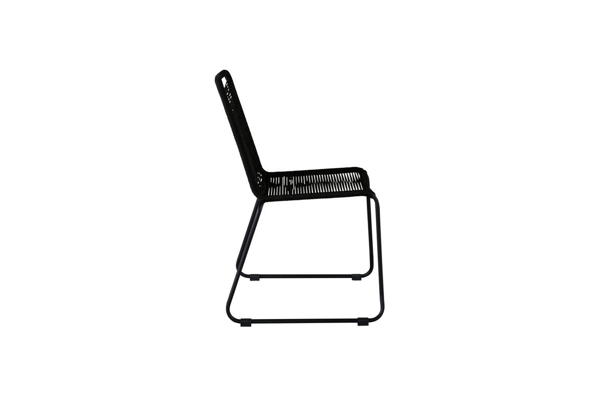 Ensemble de 2 - Chaise de jardin Lina en Métal/Polyester