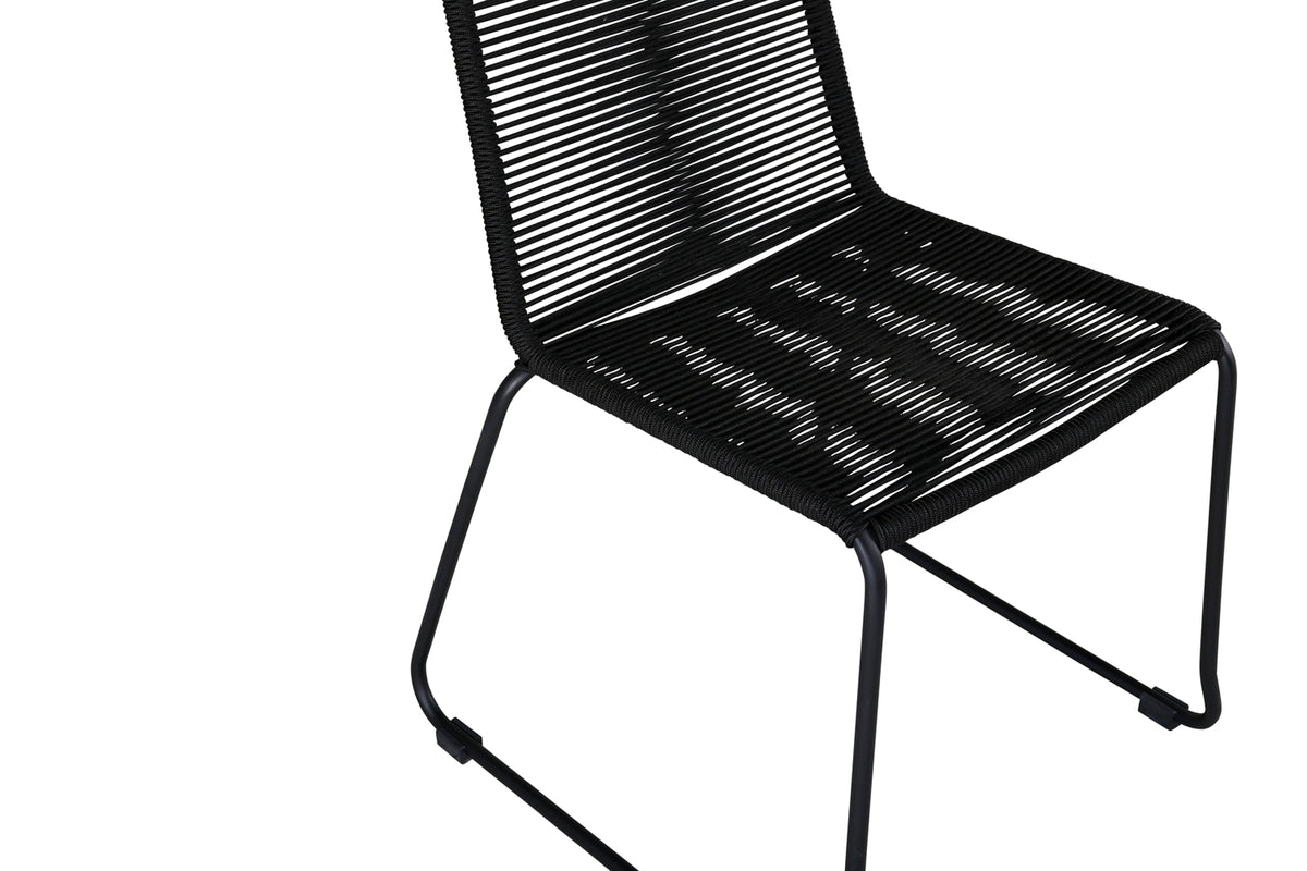 Ensemble de 2 - Chaise de jardin Lina en Métal/Polyester