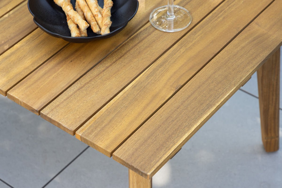 Garten Loungeset Rawai – waarmebestänneg, a zwee Faarwen aus Holz