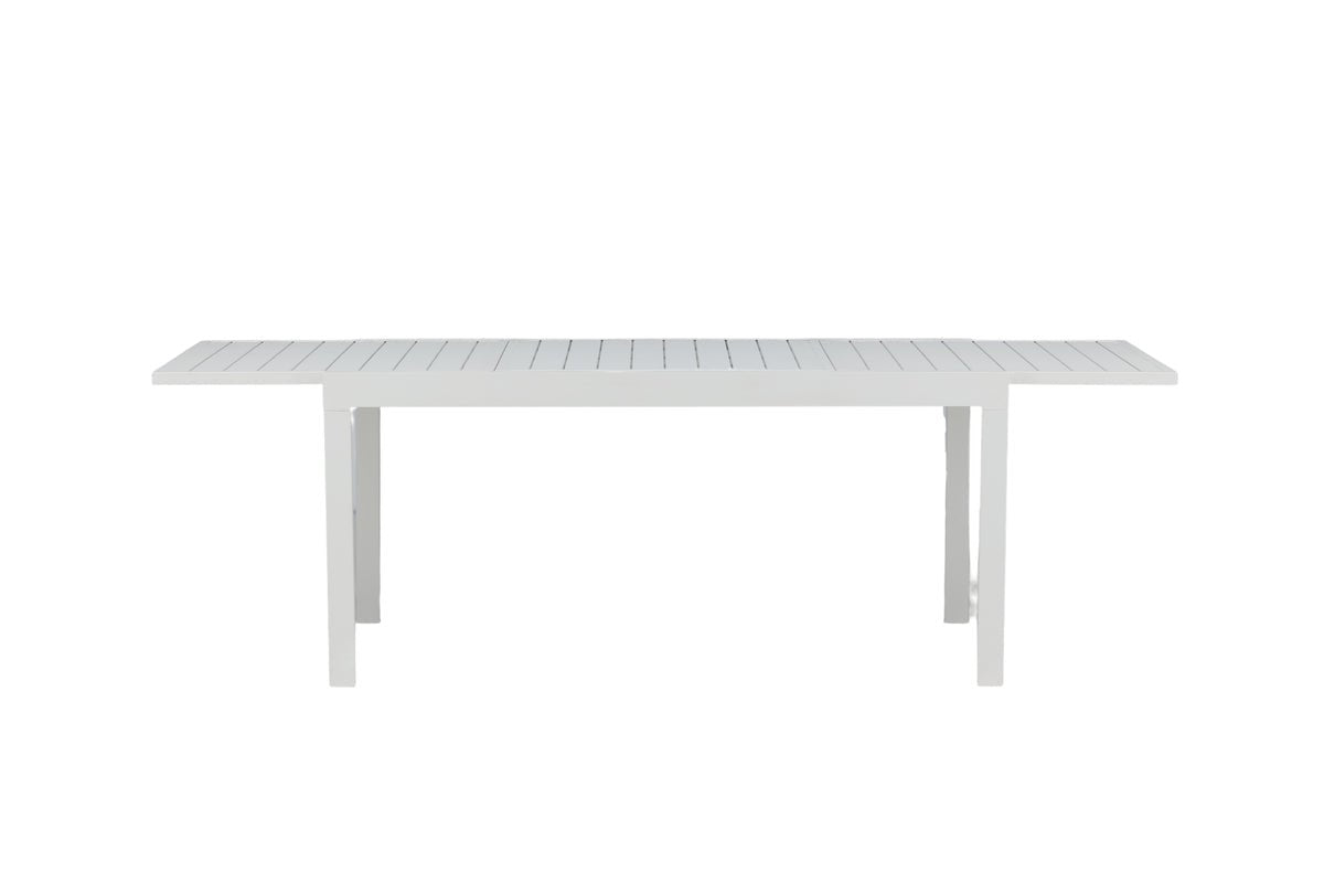 Garden table Nohani - extendable dining table made of sturdy aluminum