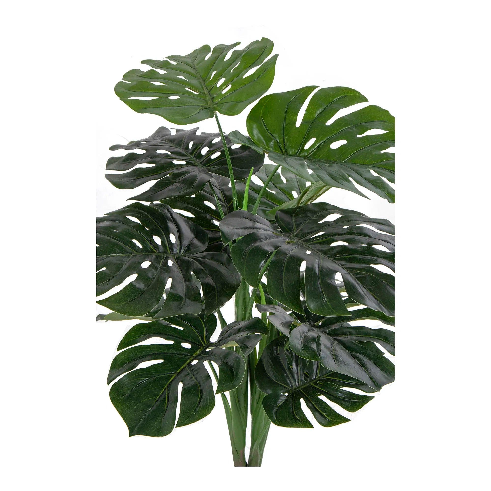 Kënschtlech Planz Monstera – 90 cm tropescht Highlight fir däi Doheem