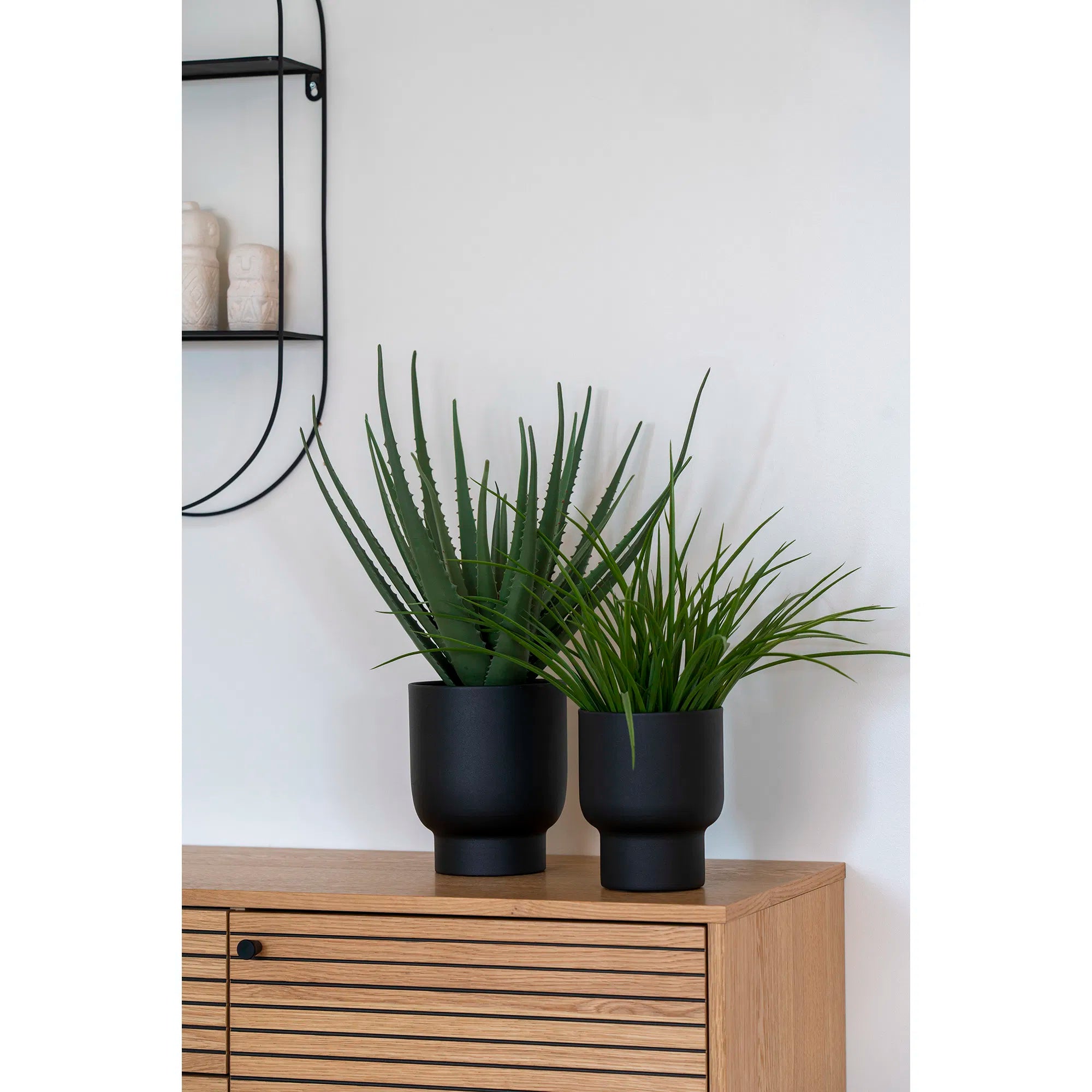 Kënschtlech Aloe Vera Planz – 51 cm ënnerhaltfräien Klassiker am moderne Look