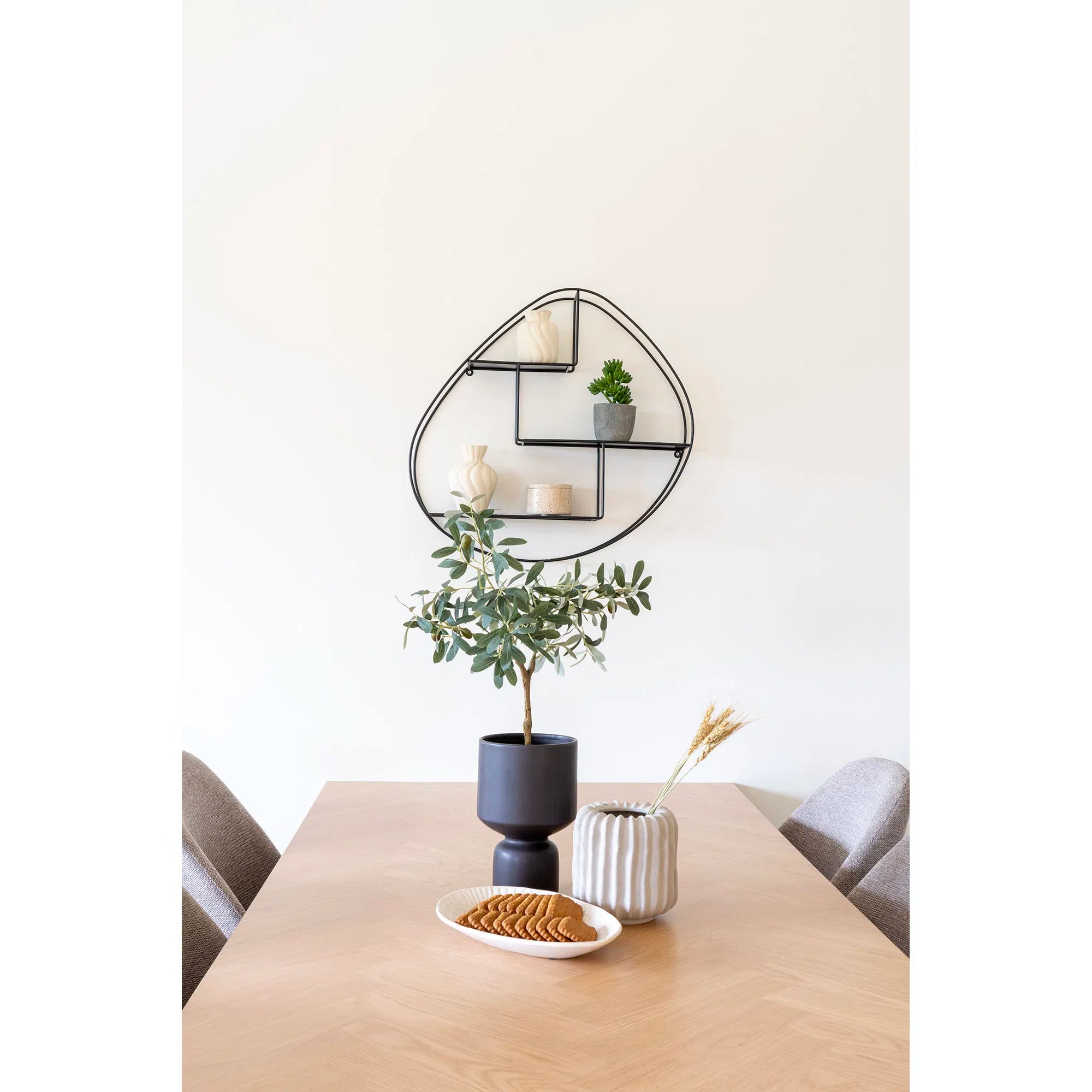 Kënschtleche Olivenbam – 61 cm mediterranen Charme fir däi Doheem