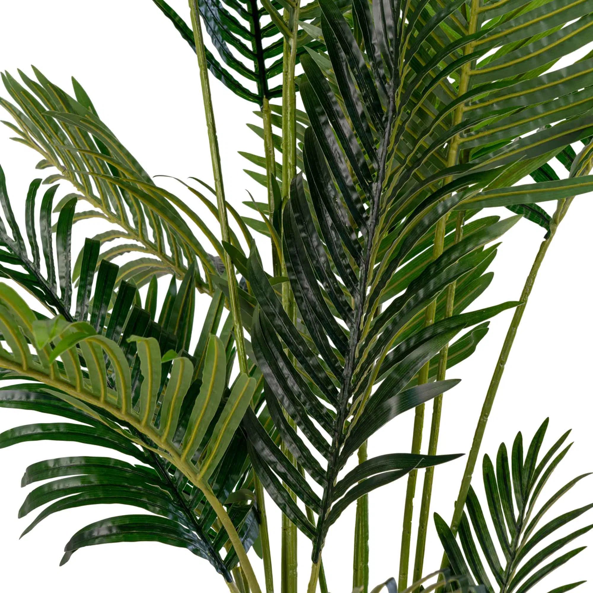 Kënschtlech Areca Palm – 175 cm tropescht Flair fir stilvoll Raimlechkeeten