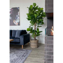 Plante artificielle Fiddle Leaf Tree – taille XL de 190 cm avec un aspect naturel de jungle