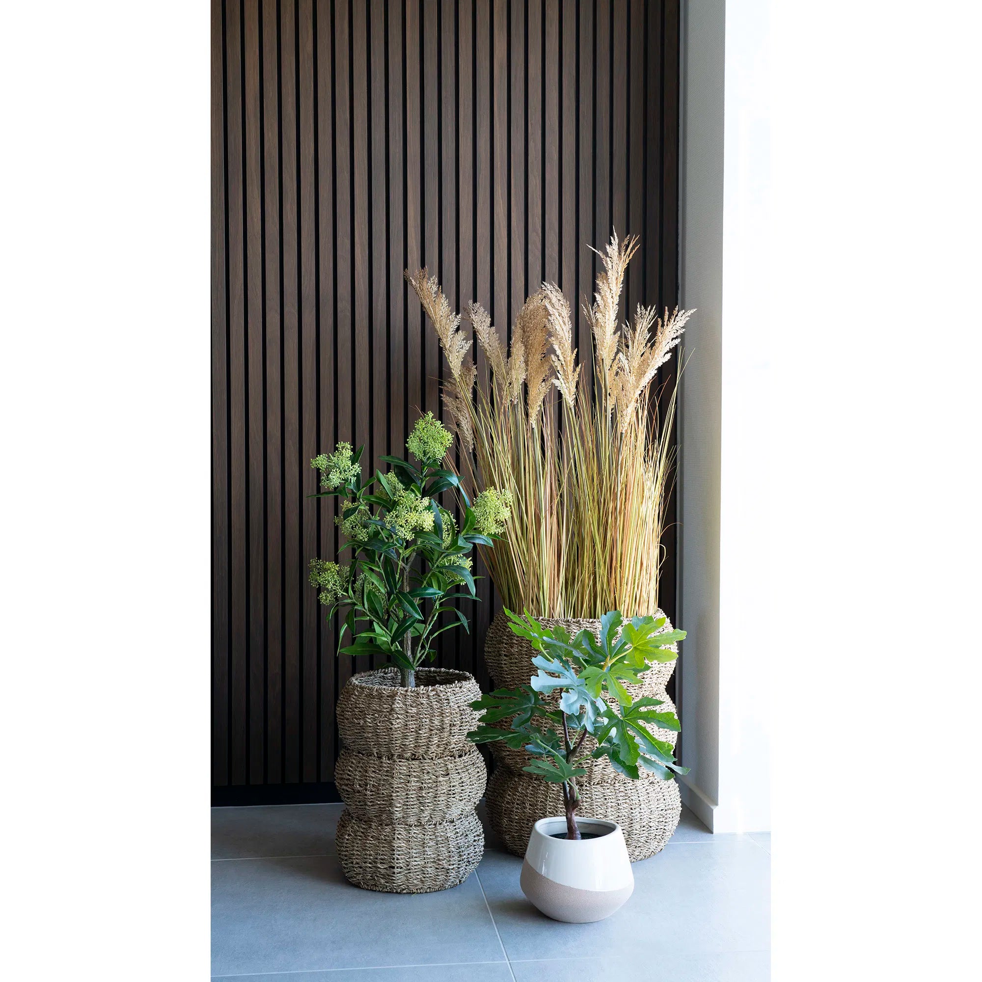 Kënschtleche Feigebeem – 60 cm mediterranen Charme fir däi Doheem