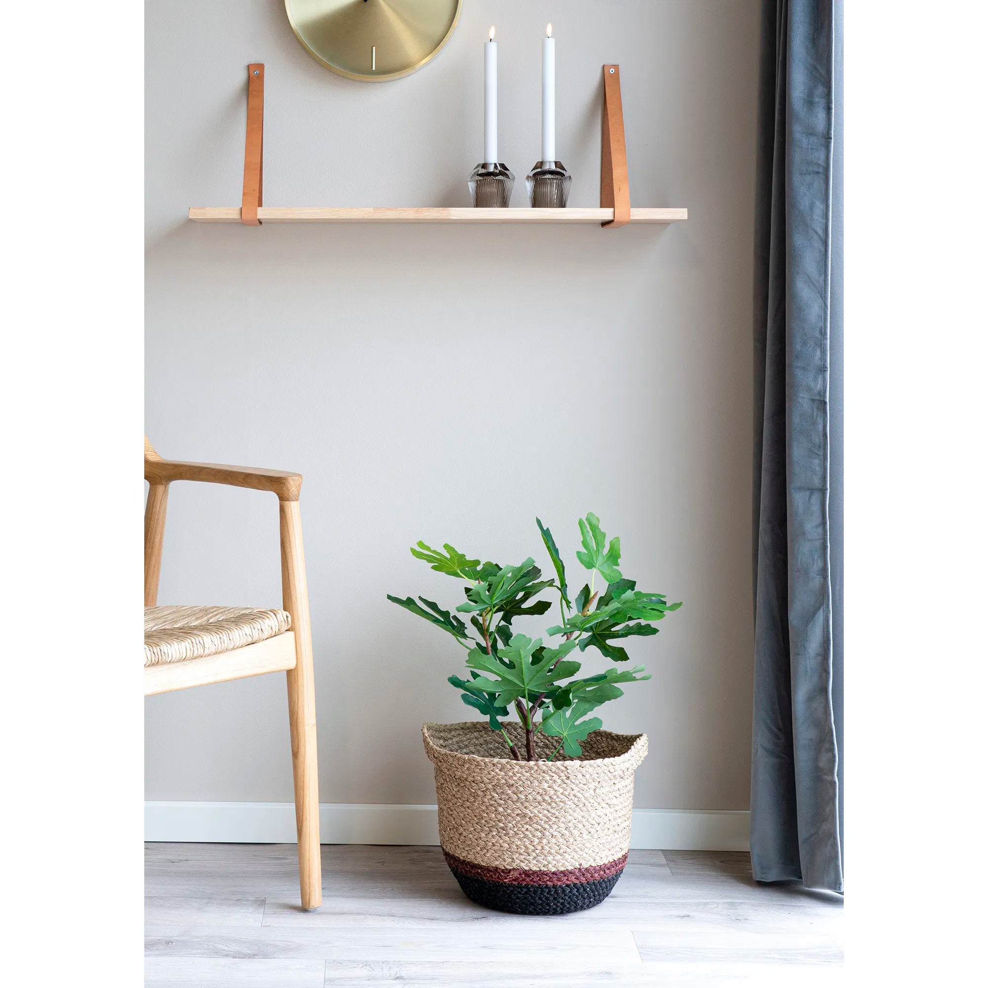 Kënschtleche Feigebeem – 60 cm mediterranen Charme fir däi Doheem