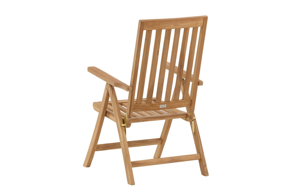 Gaartesëtz Taki - aus Teakholz an natierlecher Optik