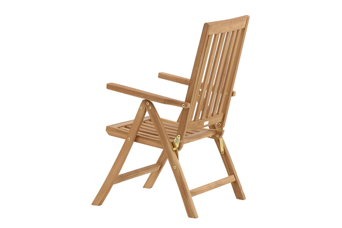 Gaartesëtz Taki - aus Teakholz an natierlecher Optik