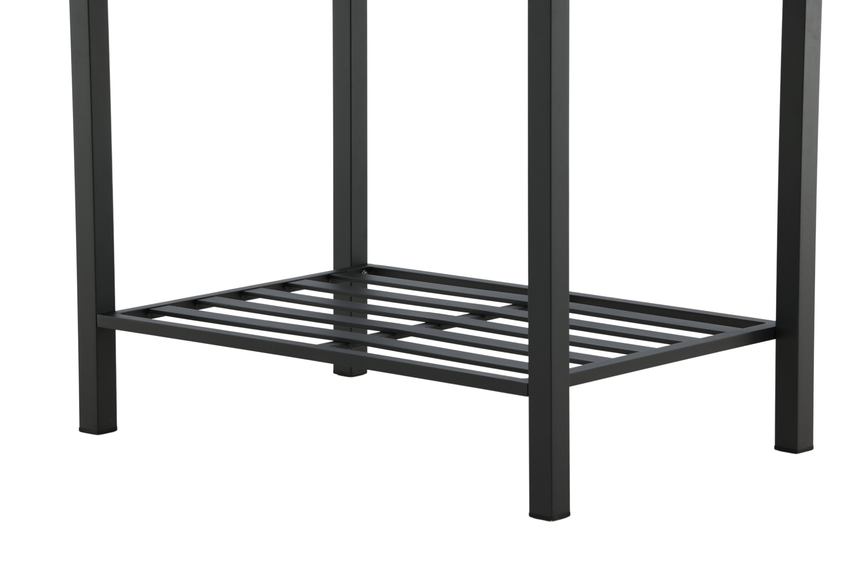 Table d'appoint Jana – Module de cuisine extérieure avec plan de travail en teck