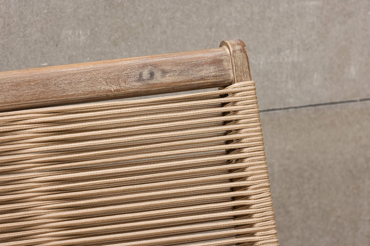 Garten-Loungesessel April - Aus brongem Akazienholz