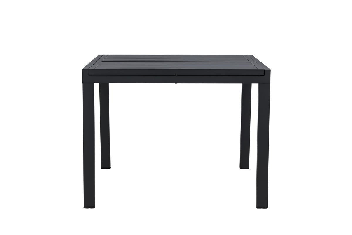 Table à manger de jardin Liora - Extensible de 160 à 240 cm en Beige ou Noir