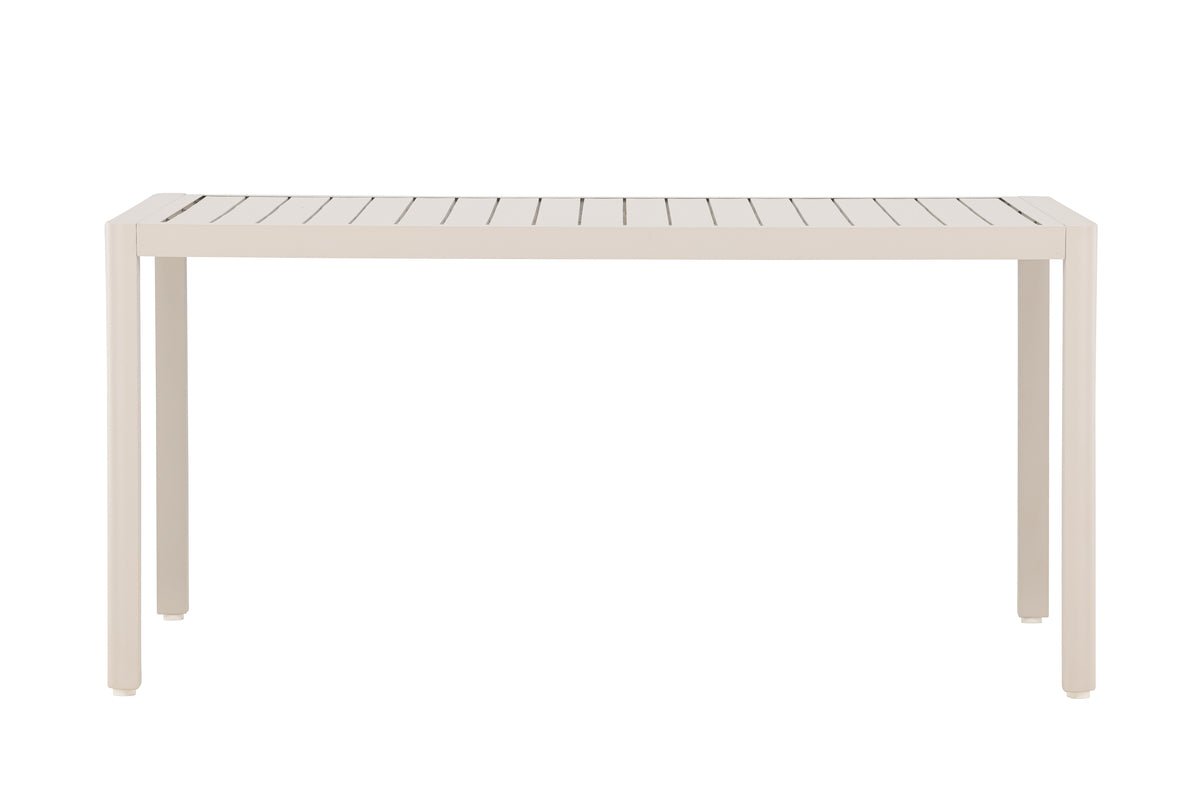 Garden Dining Table Vista - 150x85 cm made of Aluminum in Beige or Black