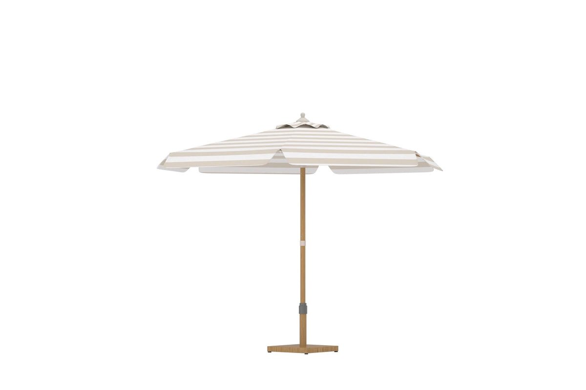 Tivaro Sun Umbrella – With Steel Frame and Striped Canopy