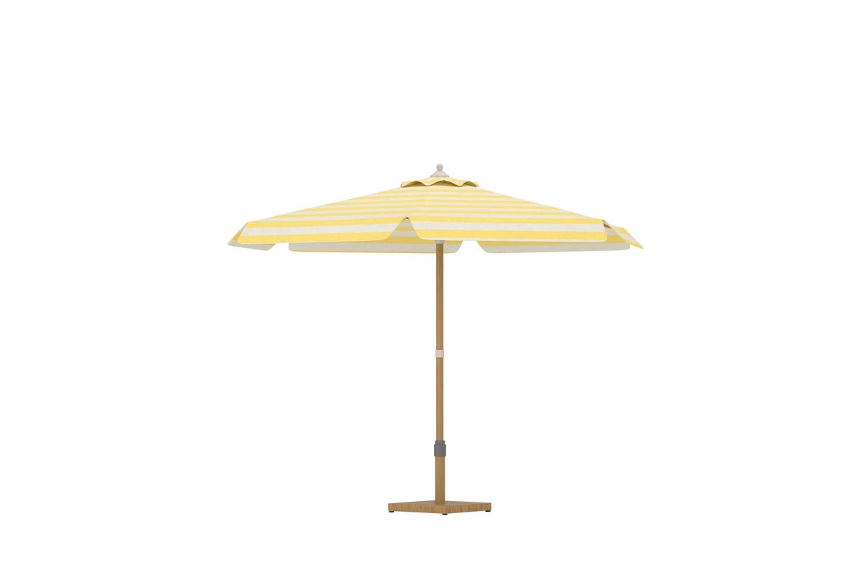 Tivaro Sun Umbrella – With Steel Frame and Striped Canopy