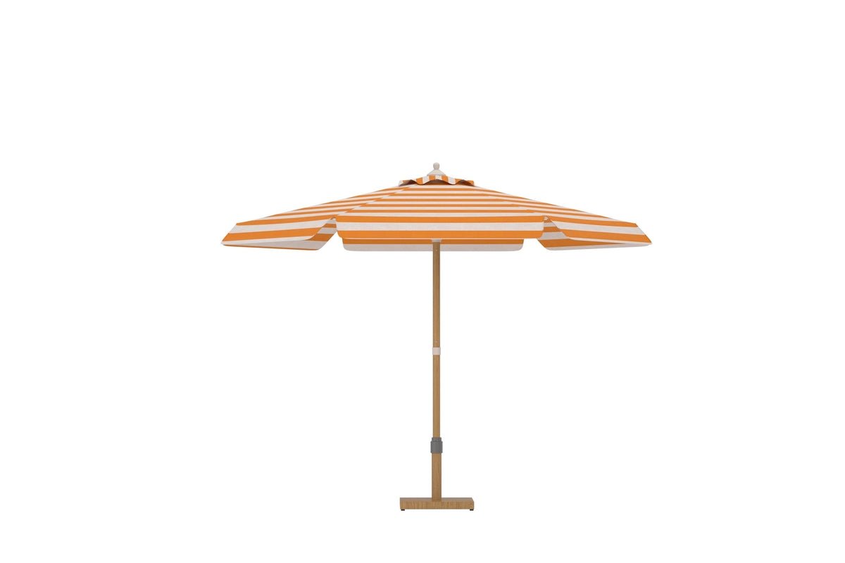 Tivaro Sun Umbrella – With Steel Frame and Striped Canopy