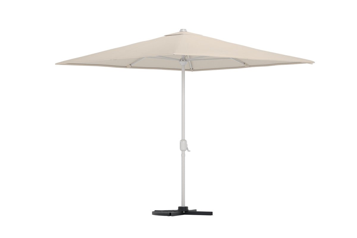 Parasol Zenaro – Avec structure en acier et toile de parasol Beige