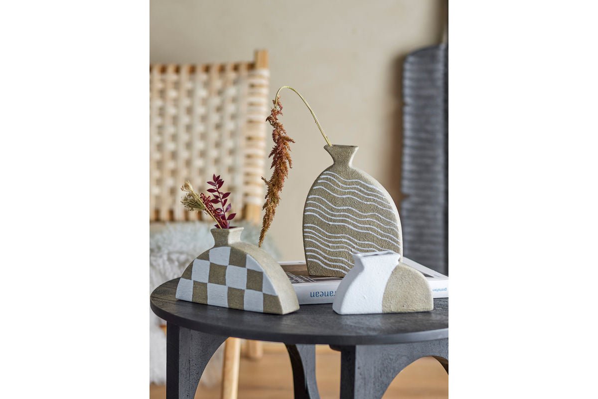 Vase Set (3-piece) "Nauta" – Terracotta