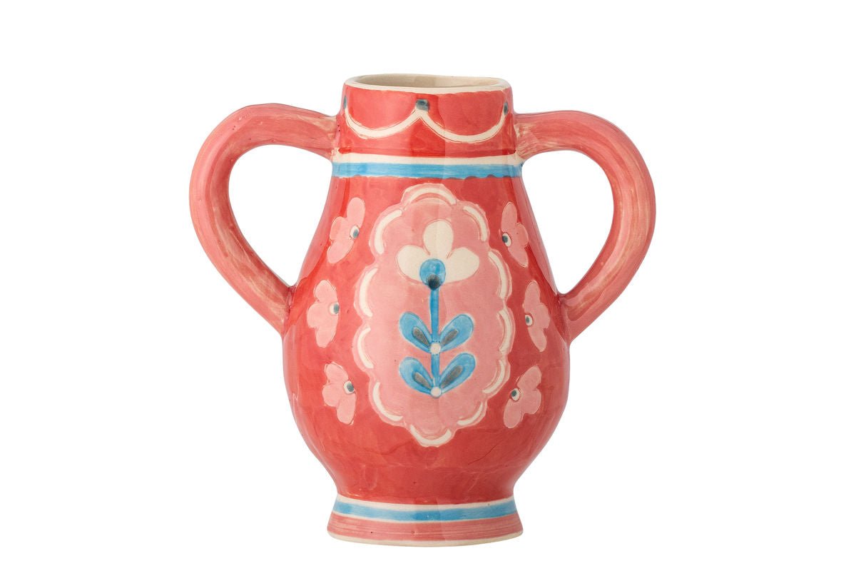 Lilam Vase - Pink, made of Stoneware