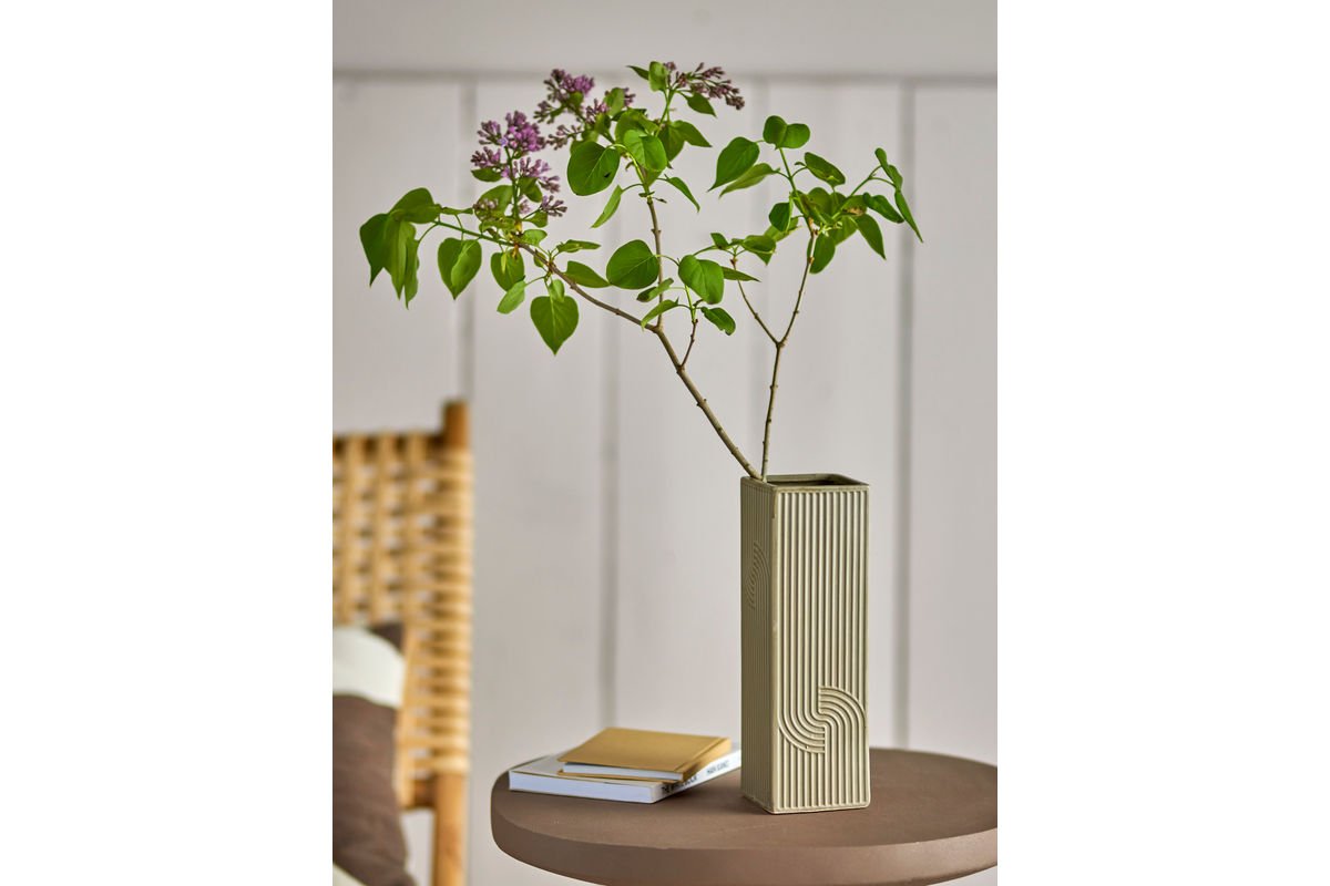 Vase « Orlina » – Grès brun