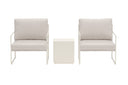 Garten Lounge Set Karino – 3 teiliges Set in Beige