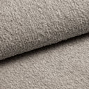 Torino Designer Armless Sofa Chair in Bouclé