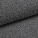 Modular corner sofa Yuma with bouclé side stool