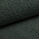 Modular corner sofa Yuma with bouclé side stool