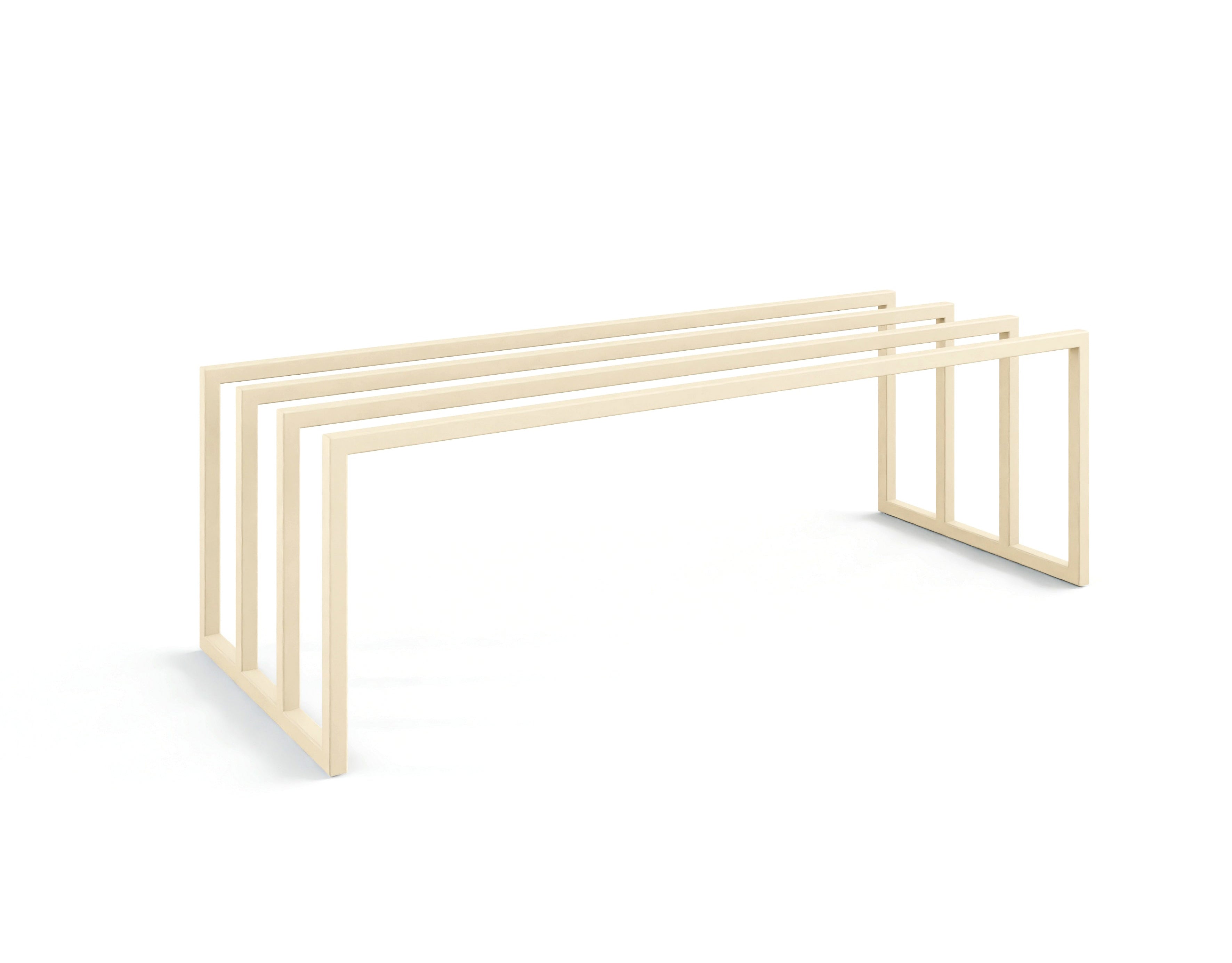 Shoe rack Bovi – Industrial design in Black, Cashew or White