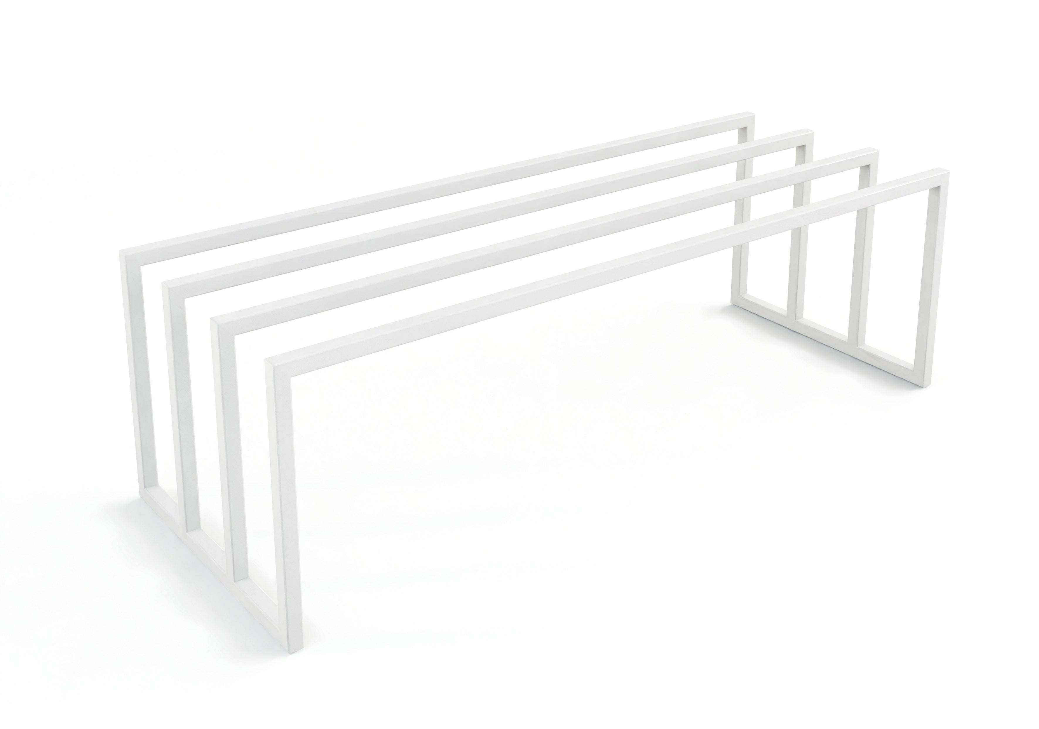 Shoe rack Bovi – Industrial design in Black, Cashew or White