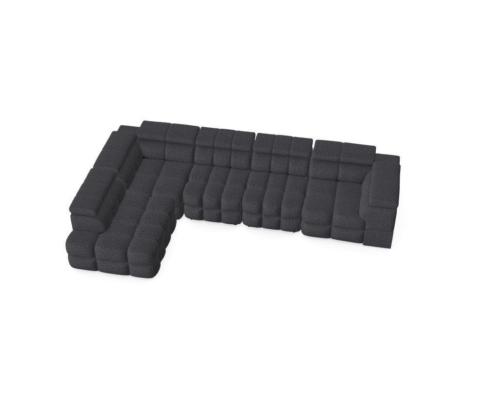 Modulart Sofa Buffalo - Deng Wonschkonfiguratioun F36BUE