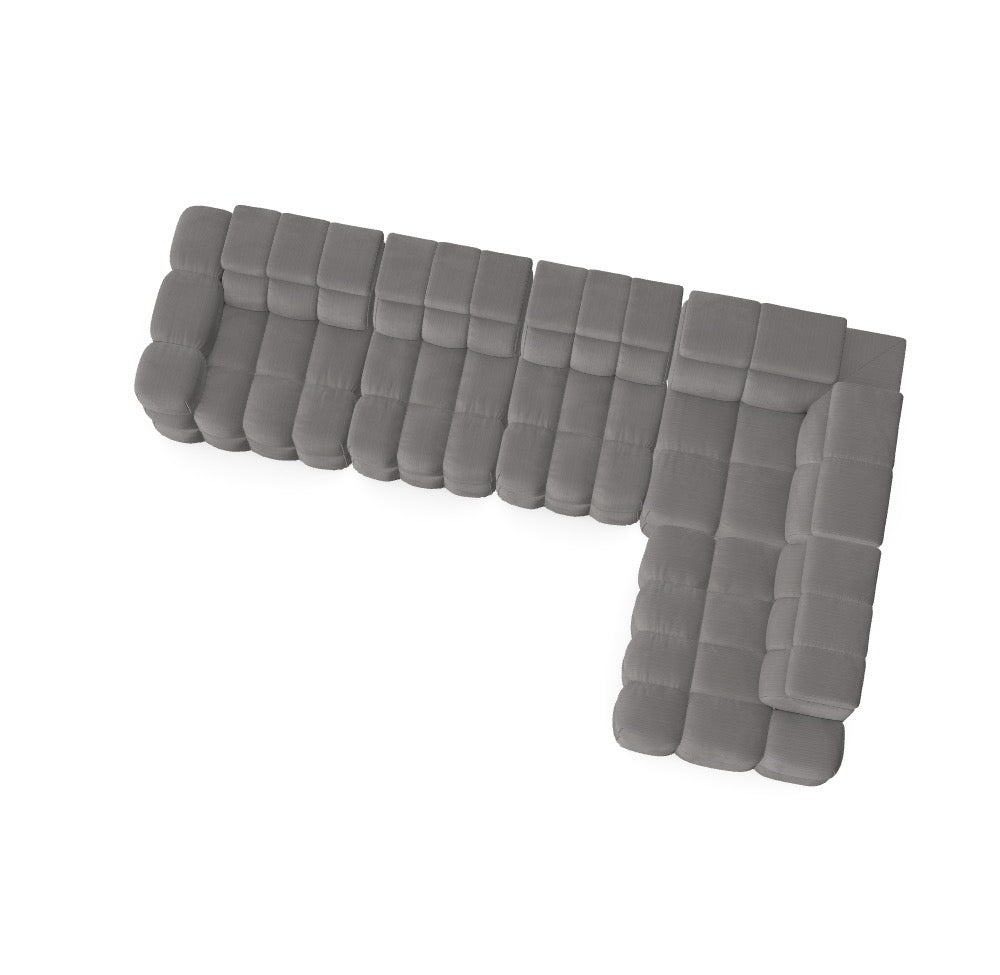 Modulares Sofa Buffalo - Däi Wonschkonfiguratioun M_11GGC3