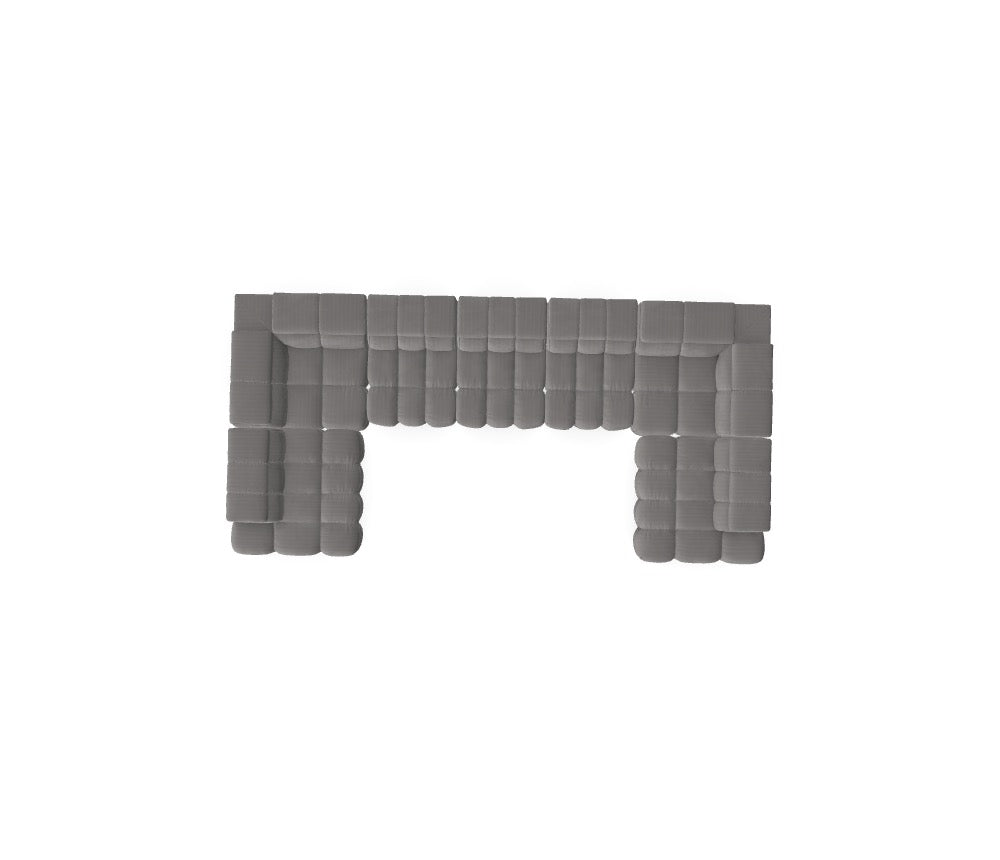 Modulares Sofa Buffalo - Däi Wonschkonfiguratioun M_AZ7TRB