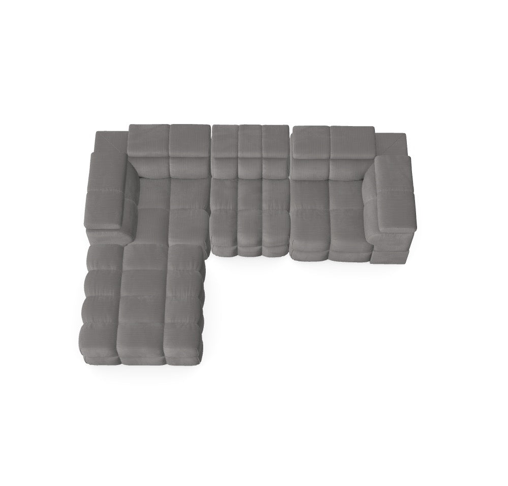 Modulares Sofa Buffalo - Däi Wonschkonfiguratioun M_FZTN6A