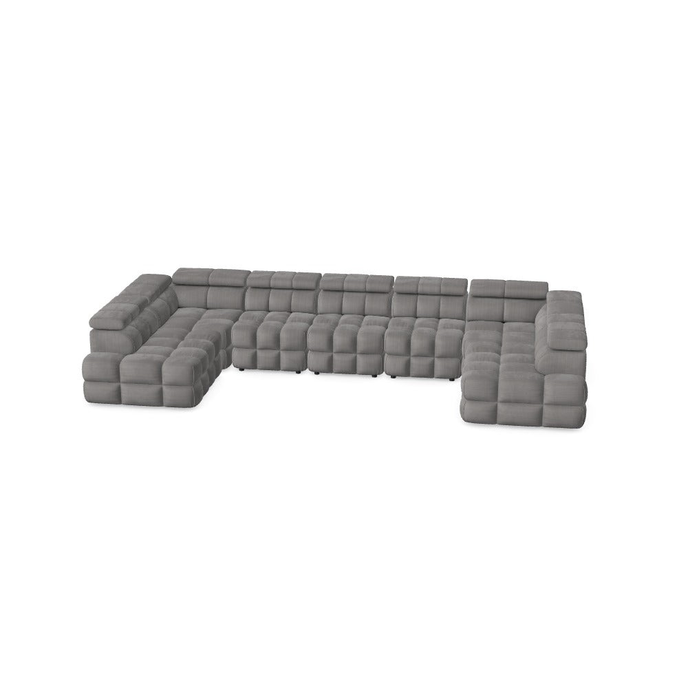 Modulares Sofa Buffalo - Däi Wonschkonfiguratioun M_HLX54S