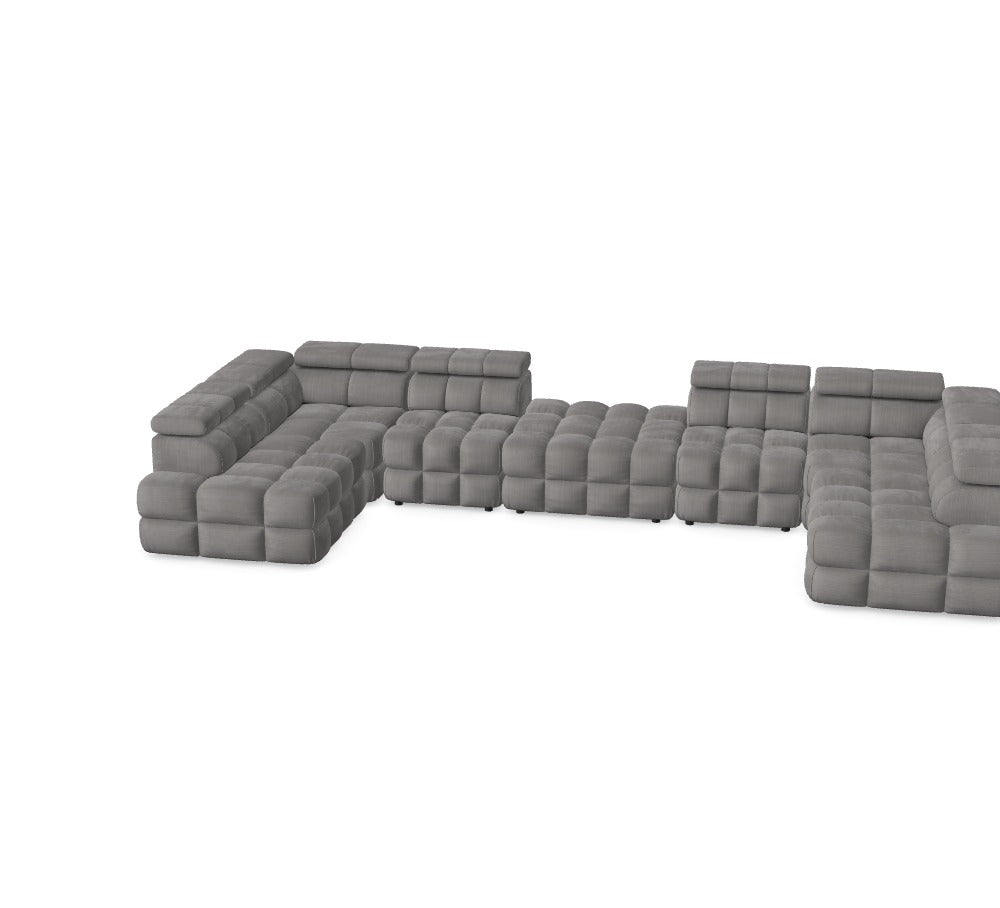 Modulares Sofa Buffalo - Däi Wonschkonfiguratioun M_LR07O9