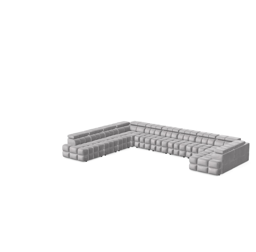 Modulares Sofa Buffalo - Däi Wonschkonfiguratioun M_OWJEBB
