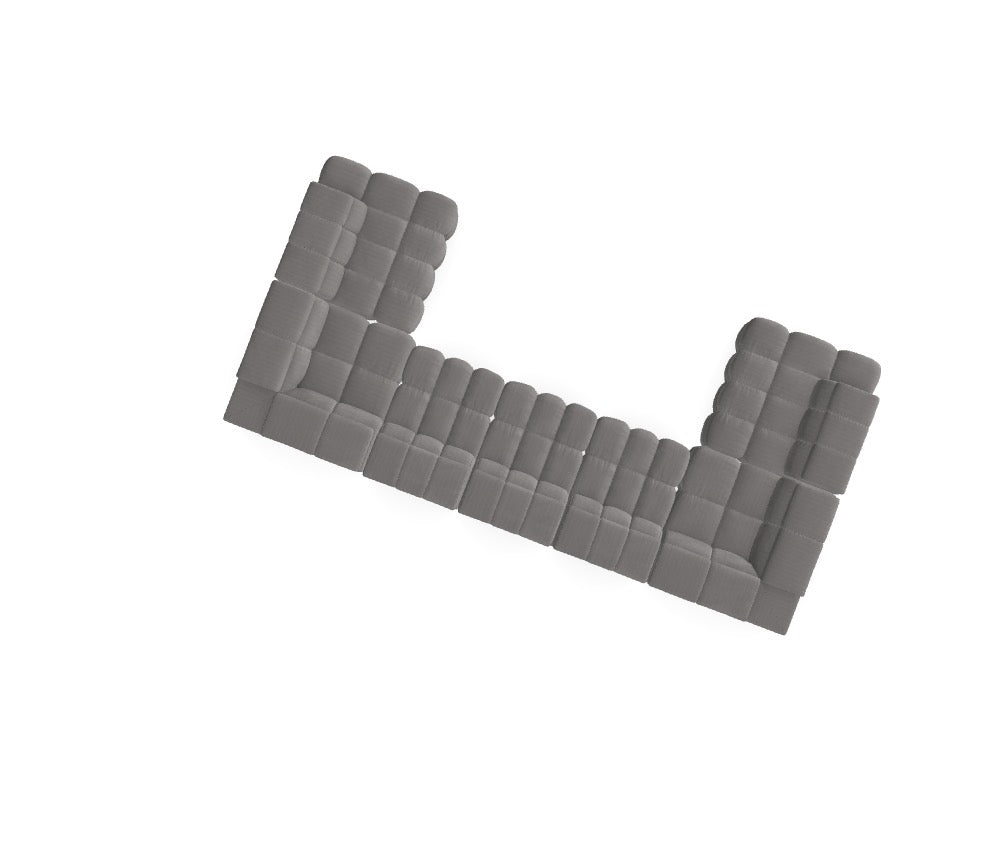 Modulares Sofa Buffalo - Däi Wonschkonfiguratioun M_QT2NDC