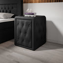 Designer Nightstand Josy in Bouclé