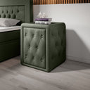 Designer Nightstand Josy in Bouclé