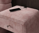 Designer-Nuetdësch Lilly mat USB-Ufank a Cord