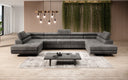 Designer Sofa Taormina mat Schlof- a Klappfunktioun a Kord