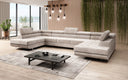 Designer Sofa Taormina mat Schlof- a Klappfunktioun a Kord
