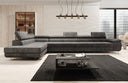 Designer Ecksofa Maxi mit Schlaf - und Klappfunktion in Cord